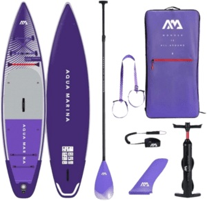 Paars supboard met extra spullen