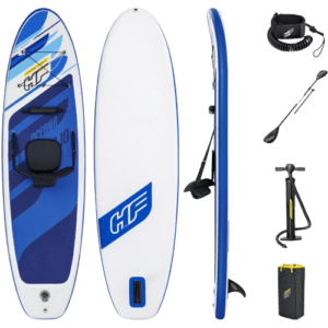 Hydro force supboard blauw met wit en een zitje
